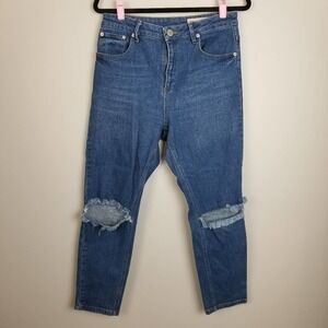 Asos Denim high waisted farleigh mom jeans 30